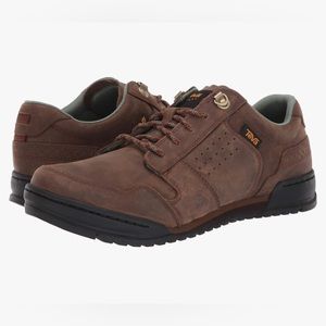 NEW IN BOX TEVA HIGHSIDE 84 LUXE SHOES BROWN LEATHER BISON Men’s Size US 10.5